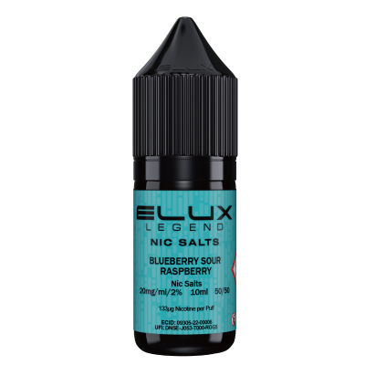 ELUX Legend Nic Salts - Blueberry Sour Raspberry - 10mg